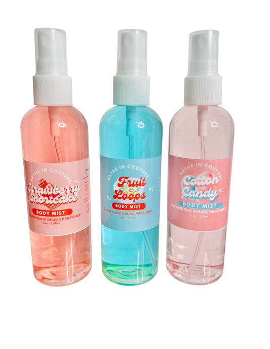 Best Seller Trio Body Mist