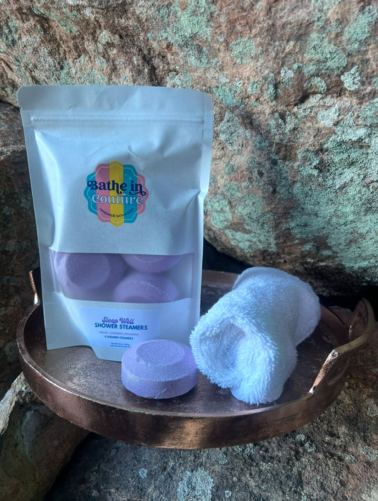 Lavender 4 Pack Sinus Shower Steamers